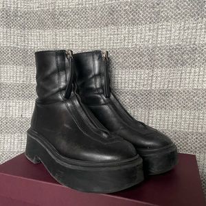 The Row zip boots